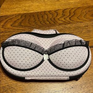 Victoria Secret Pink Polka Dot Travel Case